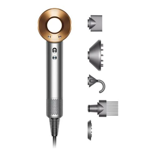 Dyson Supersonic™ Hair Dryer (Nickel/Copper) – Fast Drying with Intelligent Heat
