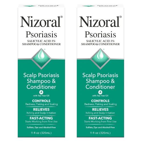 Nizoral Psoriasis Shampoo & Conditioner Twinpack, 2 Count