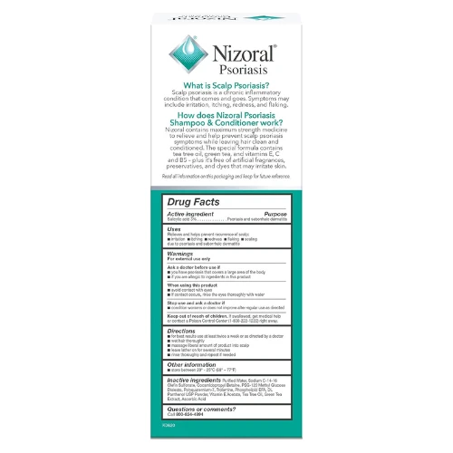 Nizoral Psoriasis Shampoo & Conditioner Twinpack, 2 Count