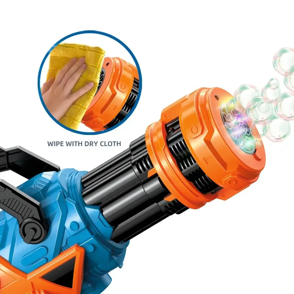 Automatic Bubble Gun for Kids Silent