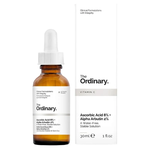 The Ordinary Ascorbic Acid 8% + Alpha Arbutin 2%, 30 ml, Vitamin C