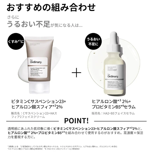 THE ORDINARY Vitamin C Suspension 23% and HA Spheres 2% Skin Moisturizer,30ml