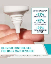 CeraVe Blemish Control Gel Facial Moisturiser For Acne & Blemishes with Glycolic