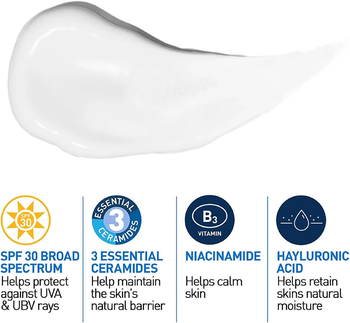 Cerave AM Facial Moisturizing Lotion SPF30 With Hyaluronic Acid 52ml  Welcome to