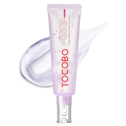 TOCOBO Collagen Brightening Eye Gel Cream 1.73oz / 49g | Quartz Water, Lavender 