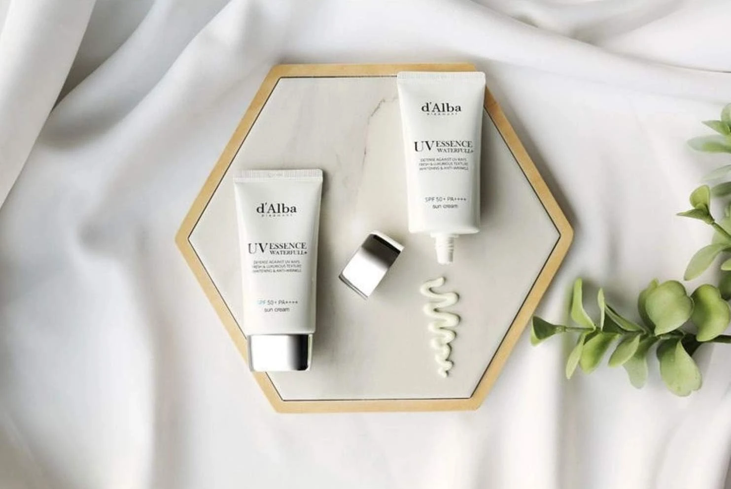 d'Alba Piedmont [ORIGINAL] UV Essence Sunscreen for Face SPF 50+ Face Moisturize