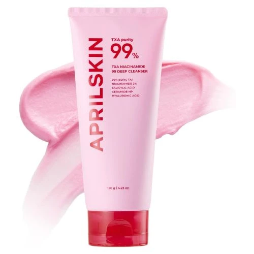 APRILSKIN TXA Niacinamide 99 Pore Care Pink Bubble Gum Deep Cleanser | 99% High-