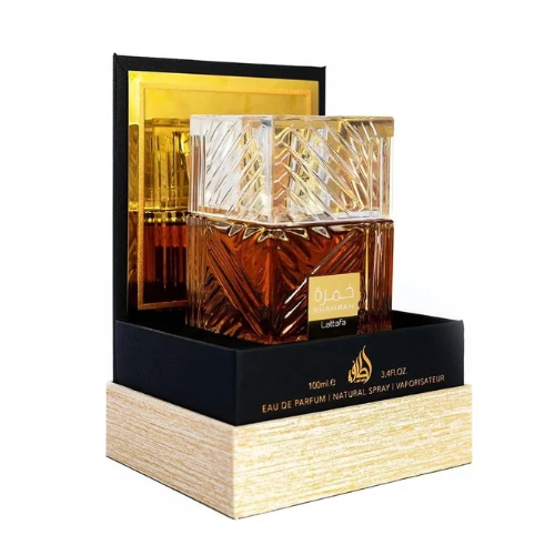Lattafa Perfumes Khamrah for Unisex Eau de Parfum Spray, 3.4 Ounce