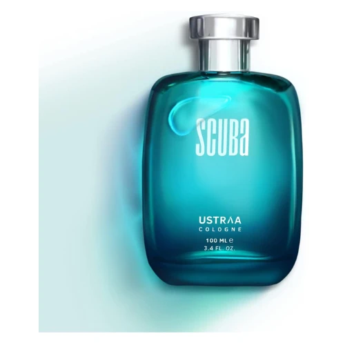 Ustraa Scuba Cologne - 100ml - Perfume for Men | With lively, spicy and deep aqu