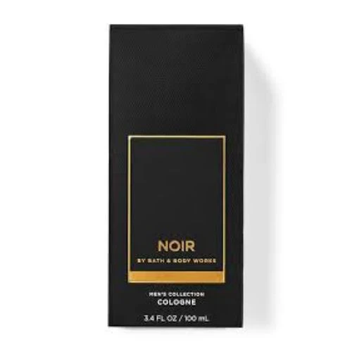 Bath and Body Works Noir Men's Fragrance 3.4 Ounces Cologne Spray