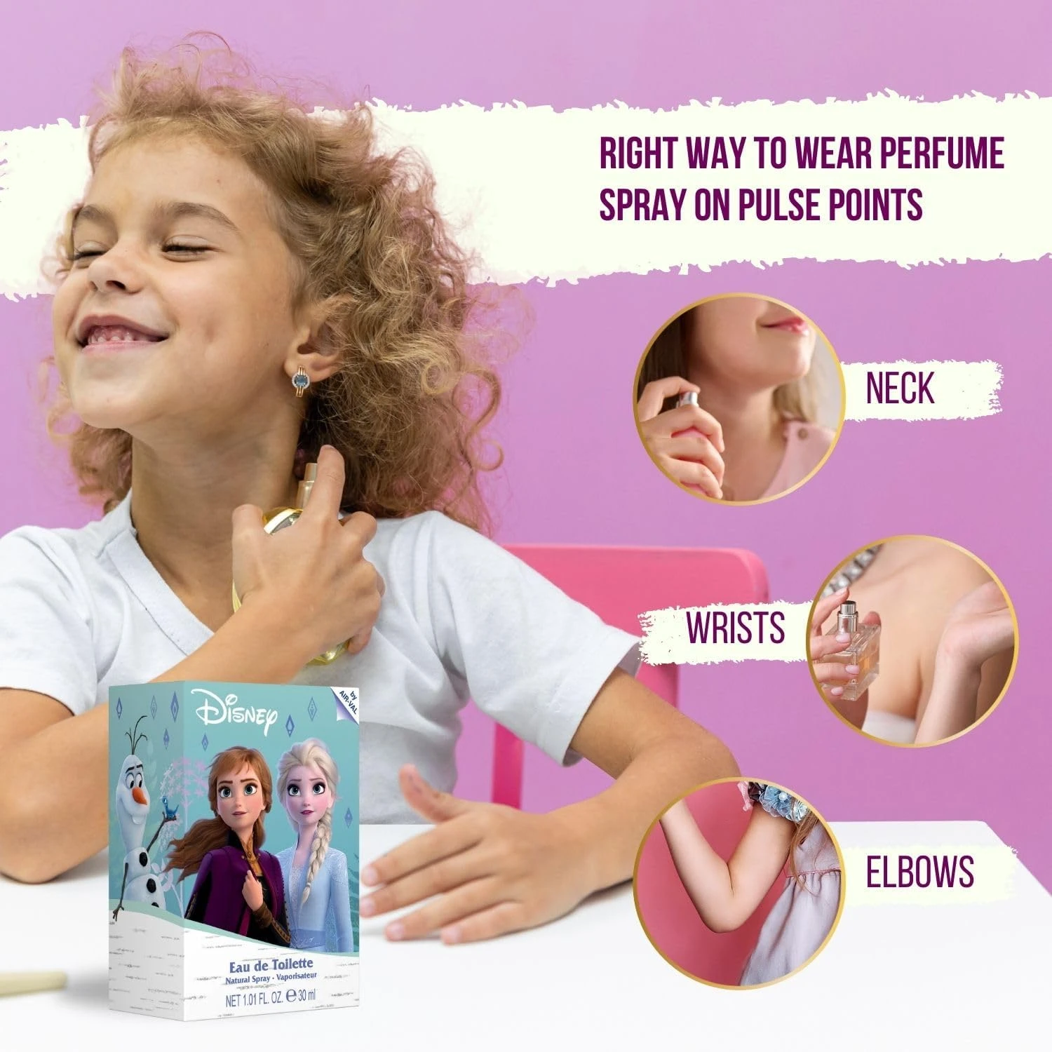 Air-Val Frozen 2 Eau De Toilette Perfume For Children, 30 Ml