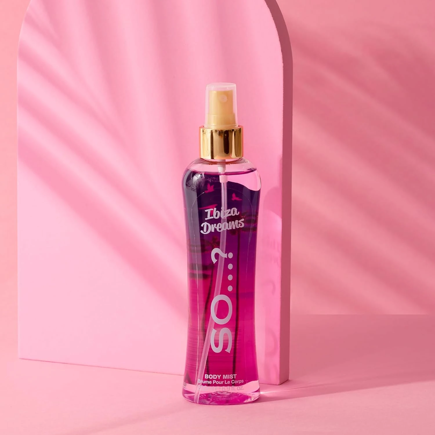 So…? Summer Escapes Ibiza Dreams Body Mist for Women – Luxuriously Long-Lasting 