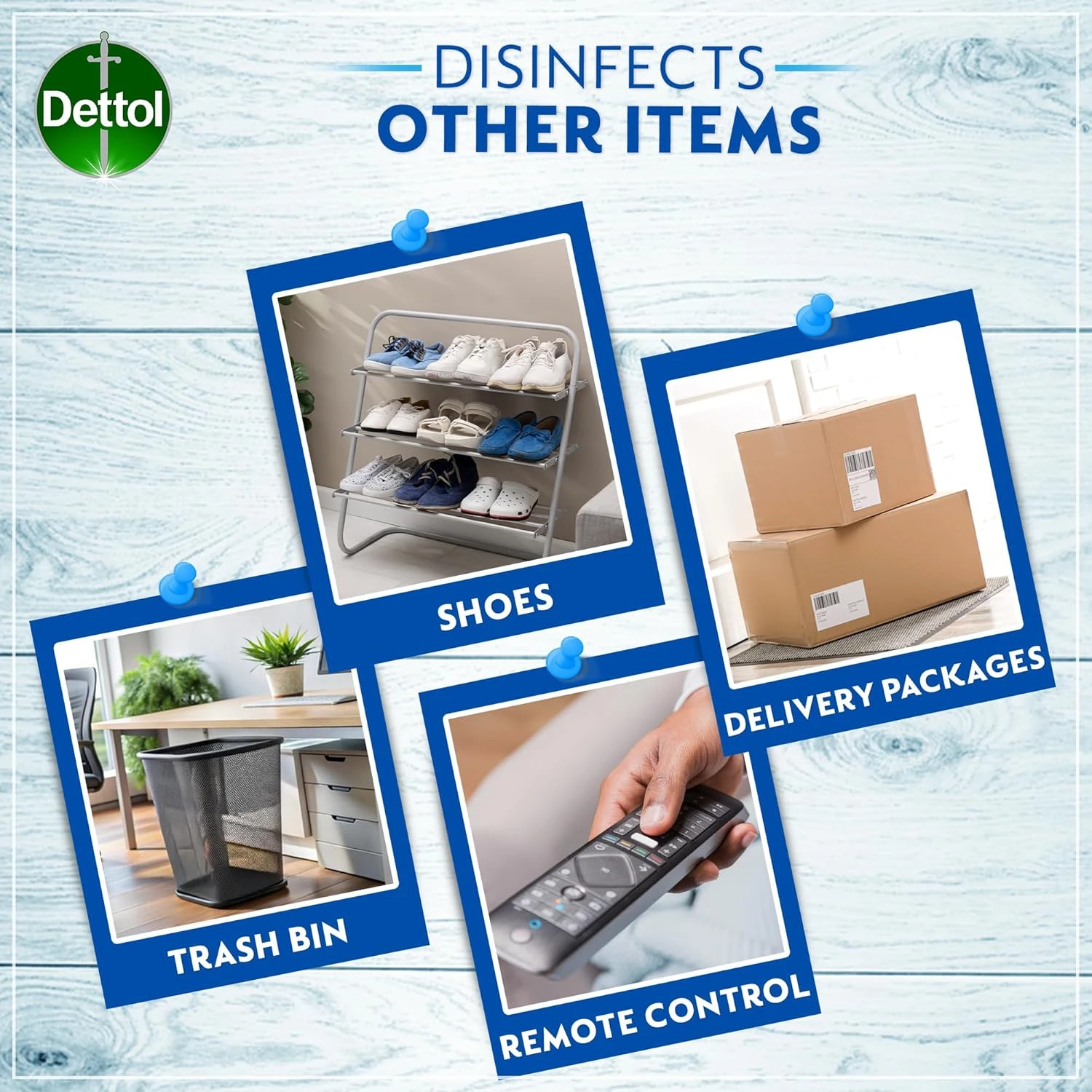 Dettol All in One Disinfectant Spray, Crisp Breeze Scent, 450ml