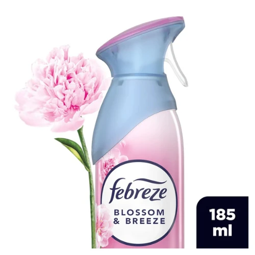 Febreze Air Freshener Room & Bathroom Spray – Blossom and Breeze Scent, 185ml