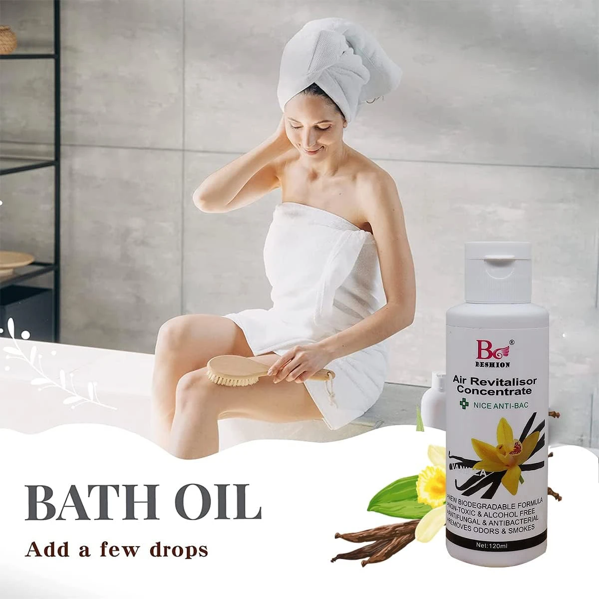 Padom 120ml essential oil, Pure and Natural Essential Oils for humidifier, air f