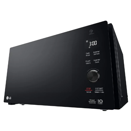 LG MH8265DIS Smart Inverter Microwave With Grill - 1200 Watt, 42 Liters, Black-(