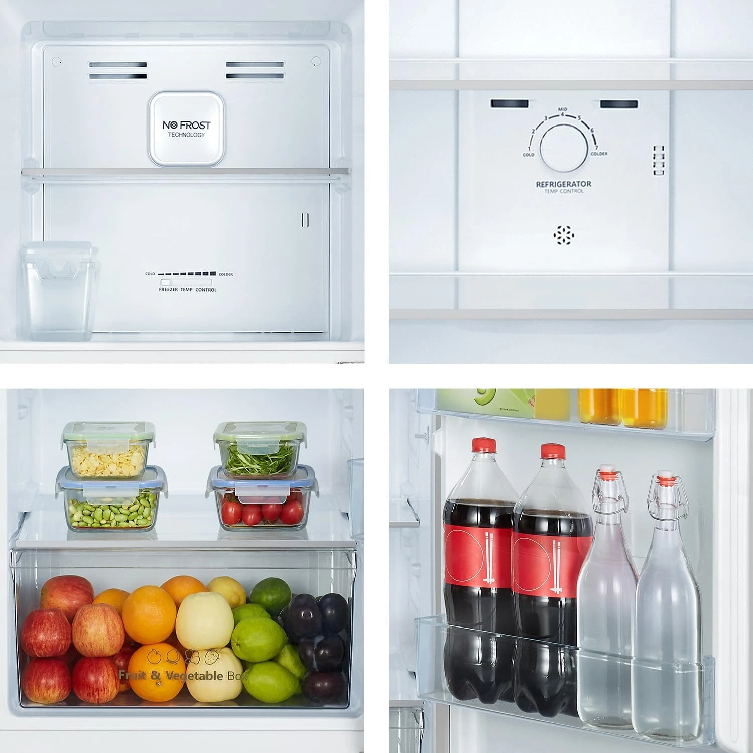 Hisense HTM55250D2, 328 Litres Top Mount Refrigerator, No Frost Technology, Big 