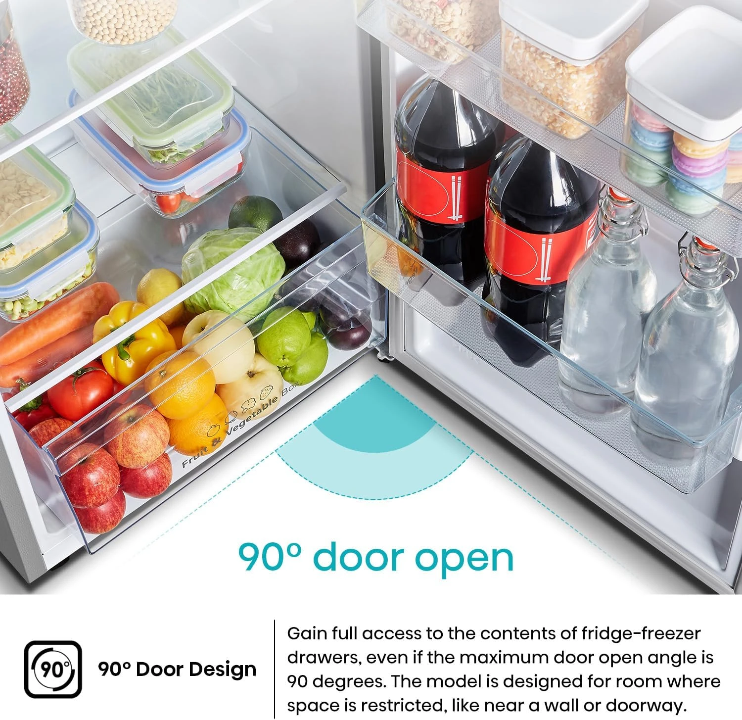 Hisense HTM55250D2, 328 Litres Top Mount Refrigerator, No Frost Technology, Big 