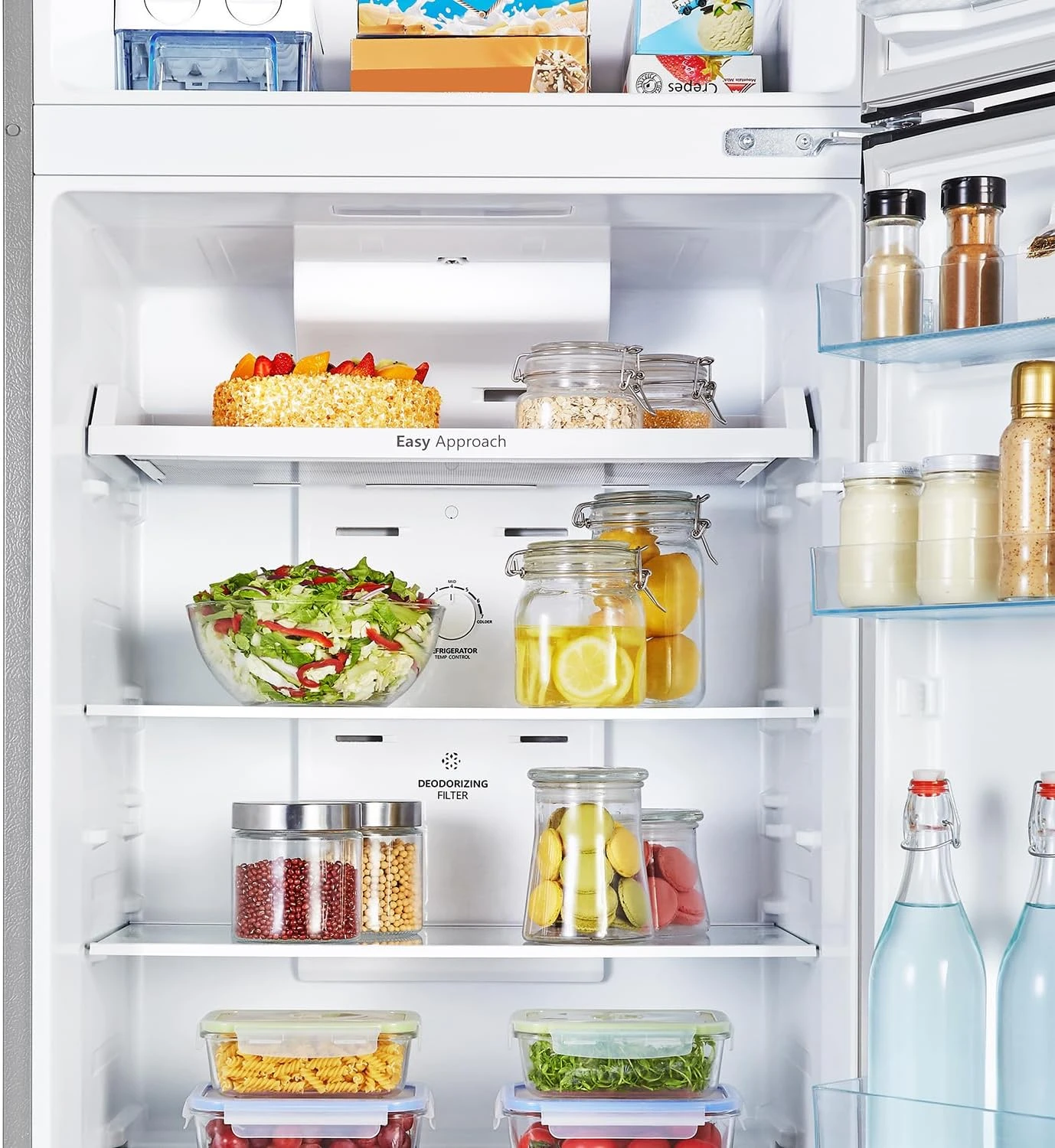 Hisense 488 Liter Refrigerator Double Door Top Mount Silver Model RT488N4ASU"Min