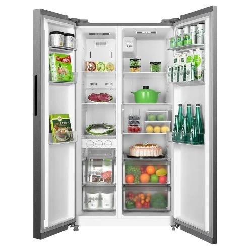 Midea 710L Gross & 510L Net Side By Side 2 Door Refrigerator, Frost Free Fridge 