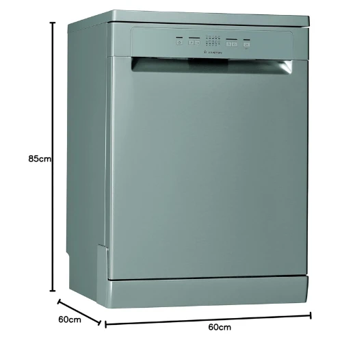 Ariston Dishwasher Freestanding, 13 Place Setting, Inverter Motor, 5 Washing Pro