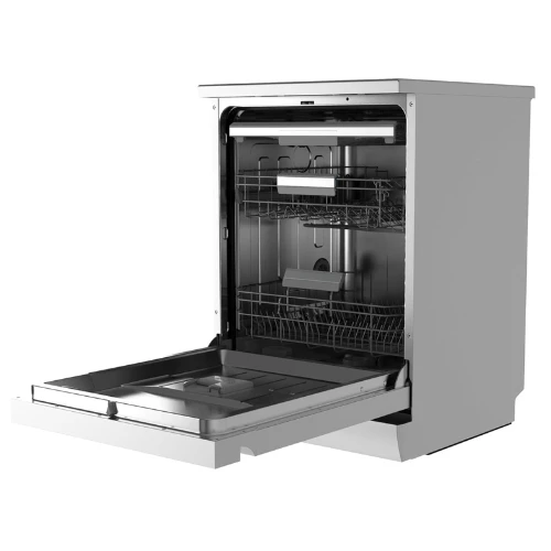 Midea Smart Freestanding Dishwasher, 14 Place Settings, 8 Programs, Wi-Fi, Delay