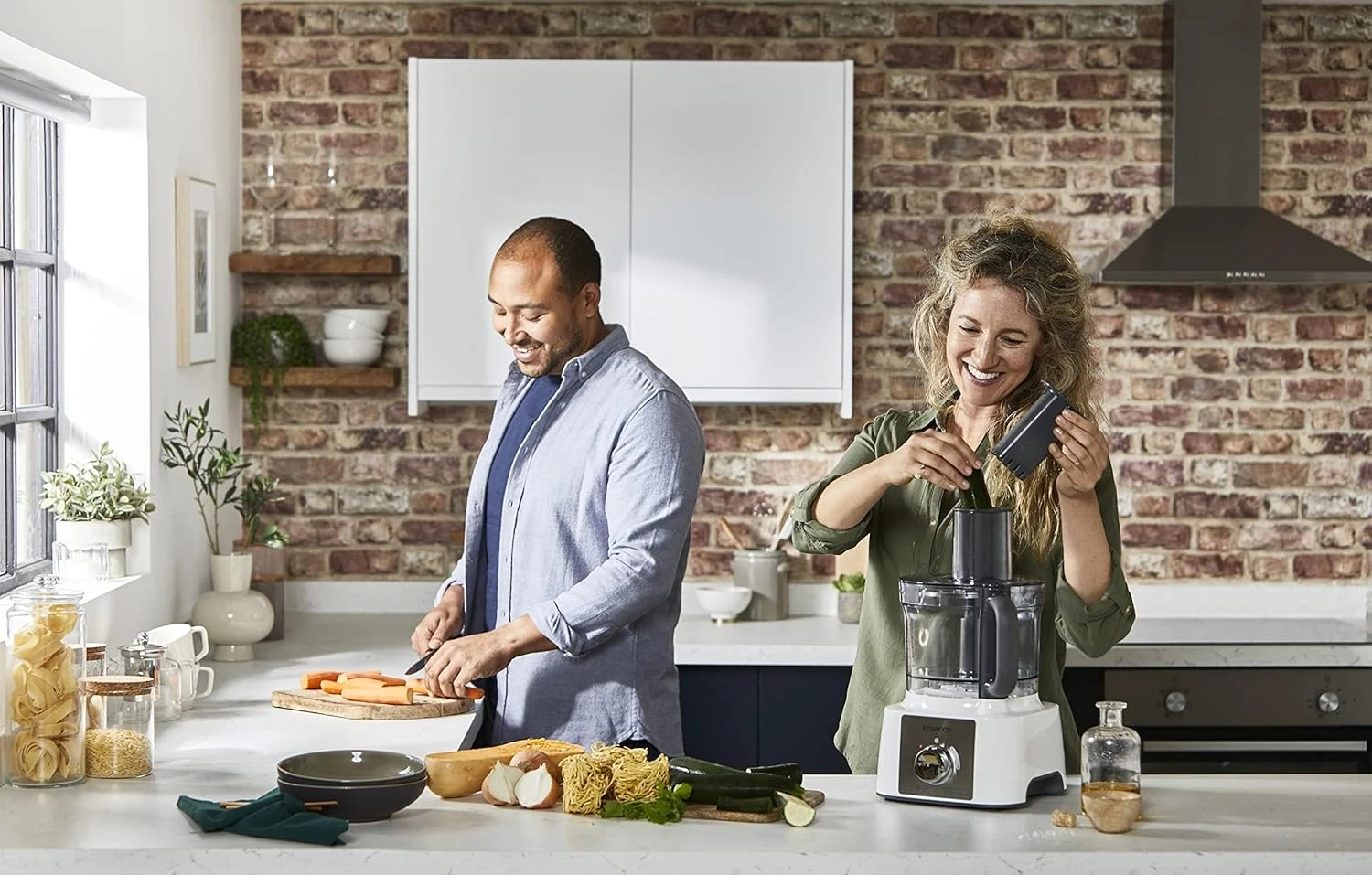 Kenwood Food Processor 1000W Multi-Functional With 3 Stainless Steel Disks, Blen