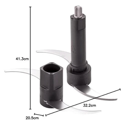 BLACK+DECKER Multi-Function Glass Chopper & Mincer, 400W, XXL 1.2L Bowl, 4-Blade