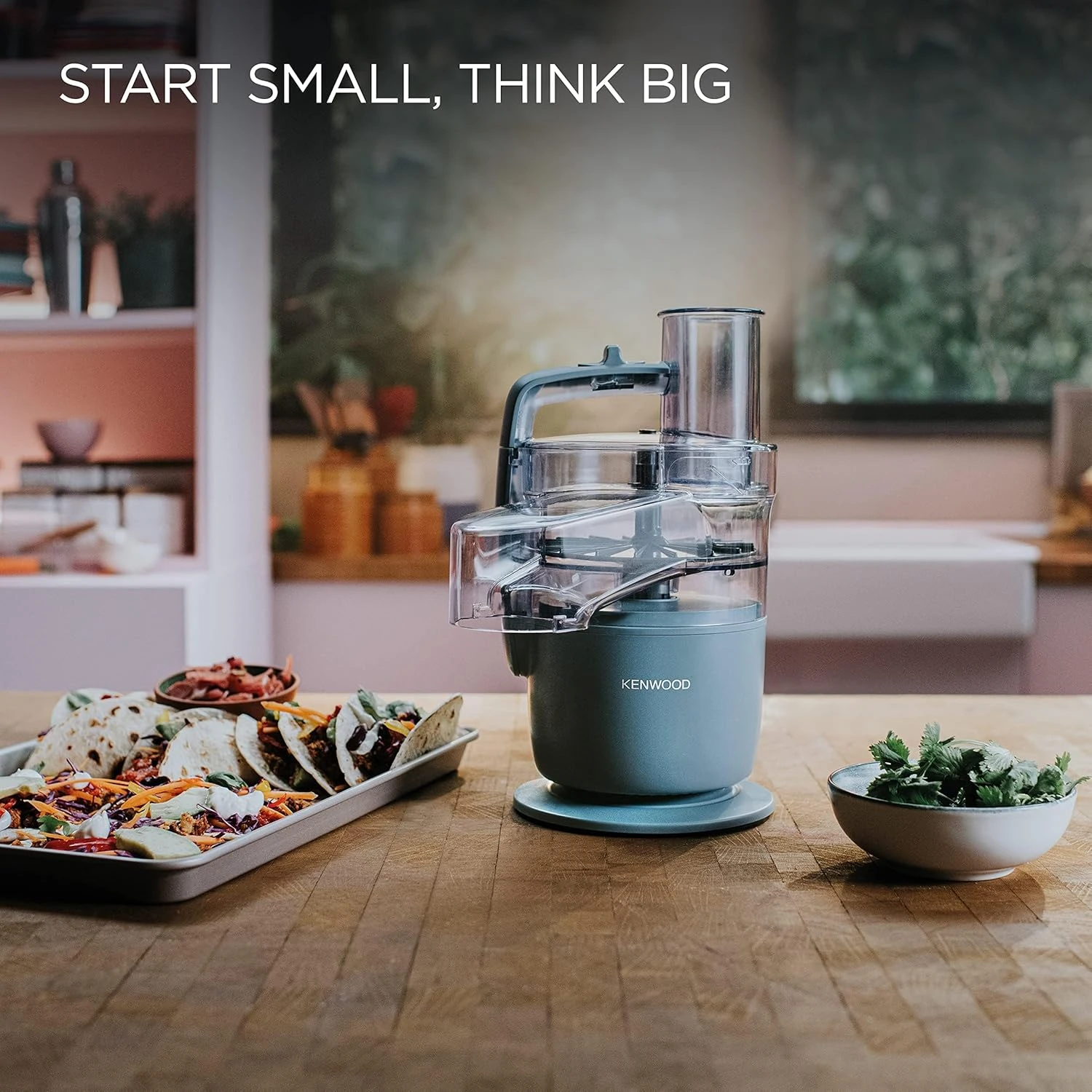 KENWOOD 2-in-1 Food Processor + Chopper 650W with 360° EXPRESS SERVE for Limitle