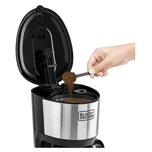 Black+Decker 750W 10 Cup Coffee Maker/Coffee Machine With Glass Carafe For Drip 