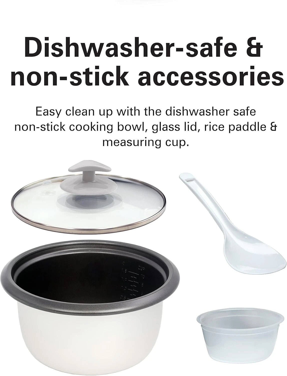 Hamilton Beach 1.5L Rice Cooker and Steamer, 16 cups cooked (8 cups uncooked) ri