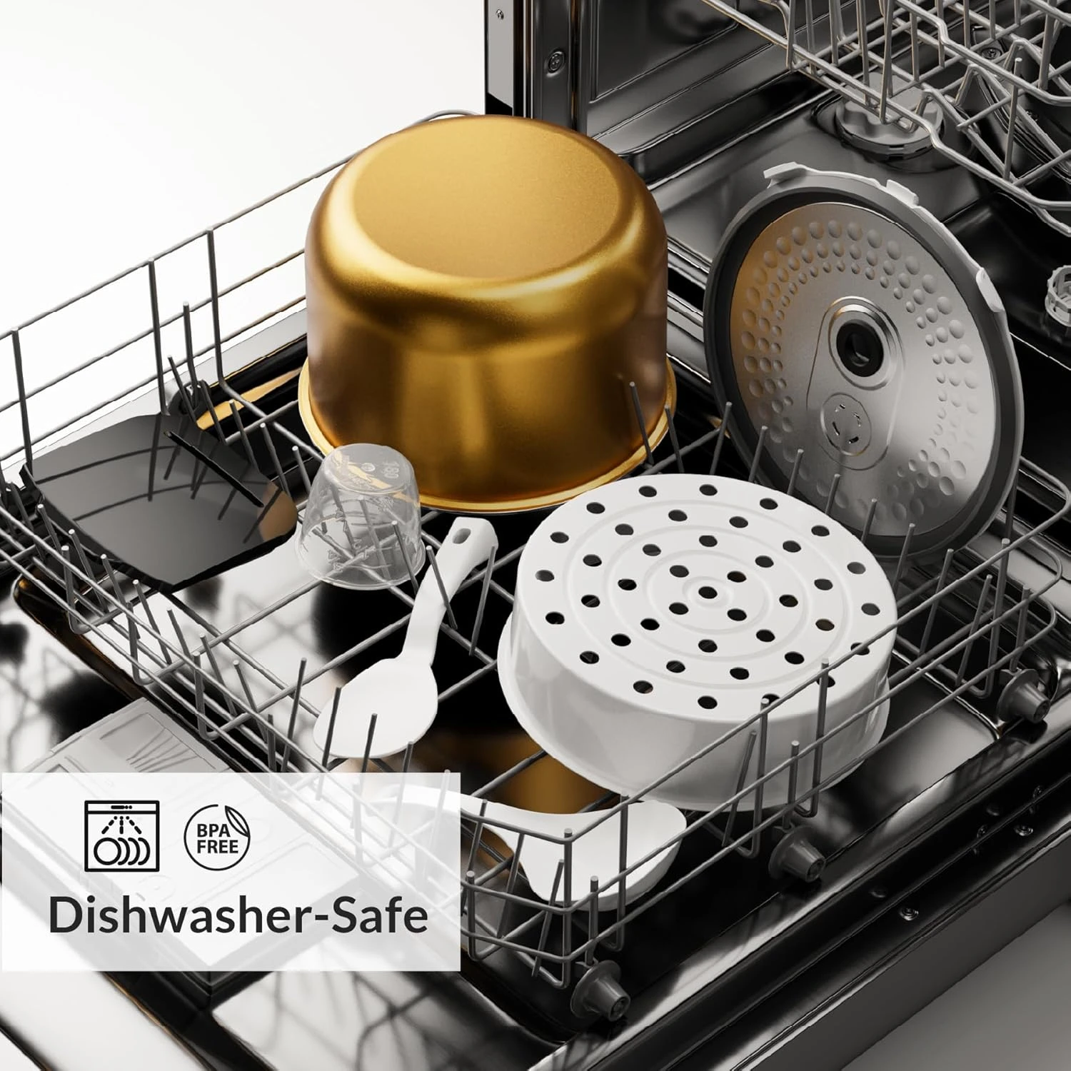 Feller Germany, 904W 11-in-1 Rice Cooker, Multi Cooker, 5L Dupont Non-Stick Deta