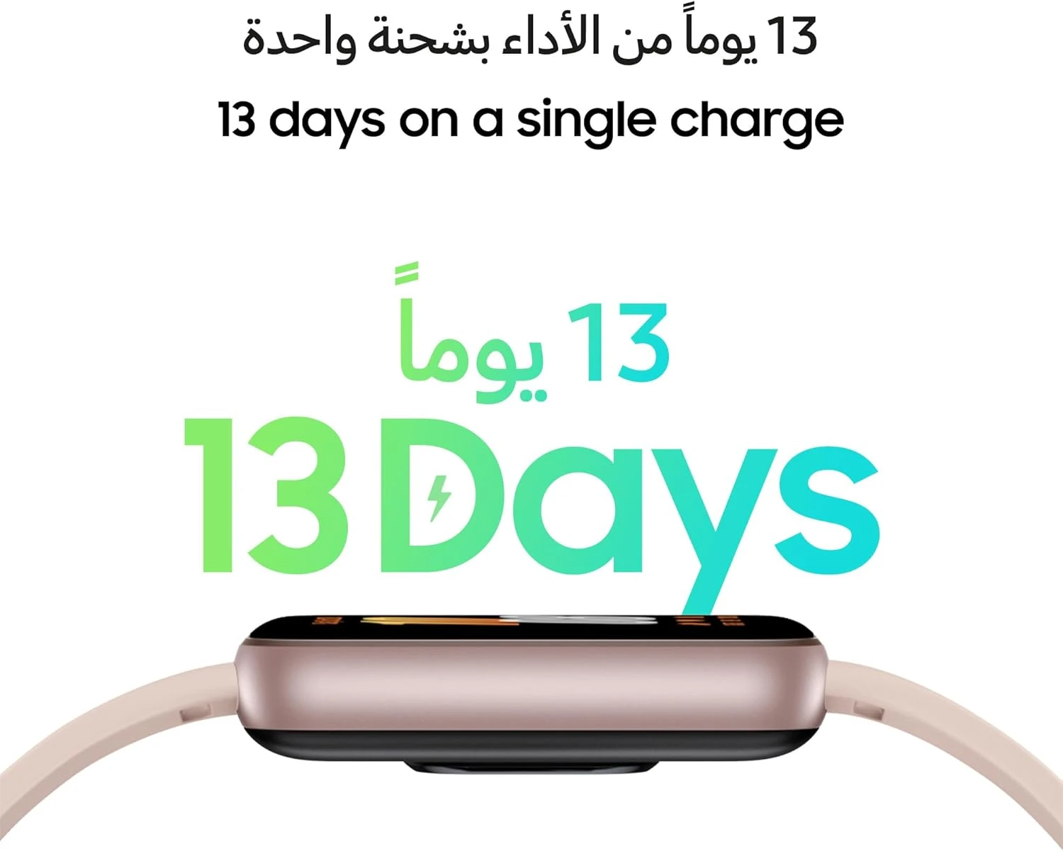 Samsung Galaxy Fit3 Smartwatch, Exercise and Sleep Tracking, Fall Detection, Blu