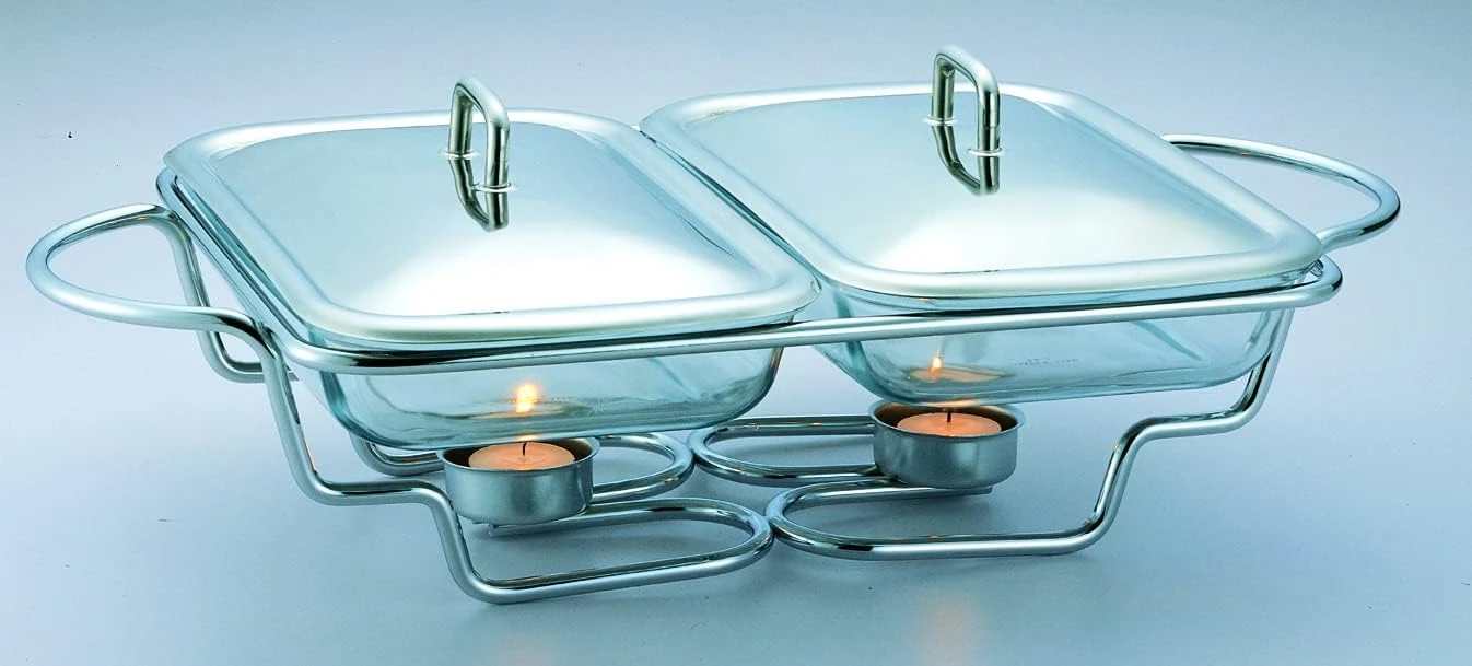 Galashield Chafing Dish Buffet Set Warming Tray with Lids Stainless Steel with 2