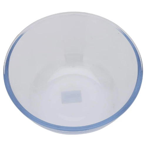 RoyalFord Round Borosilicate Glass Bowl, 4.45L Serving, RF10567 Large Clear Eco