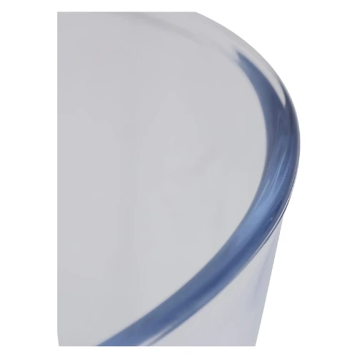 RoyalFord Round Borosilicate Glass Bowl, 4.45L Serving, RF10567 Large Clear Eco