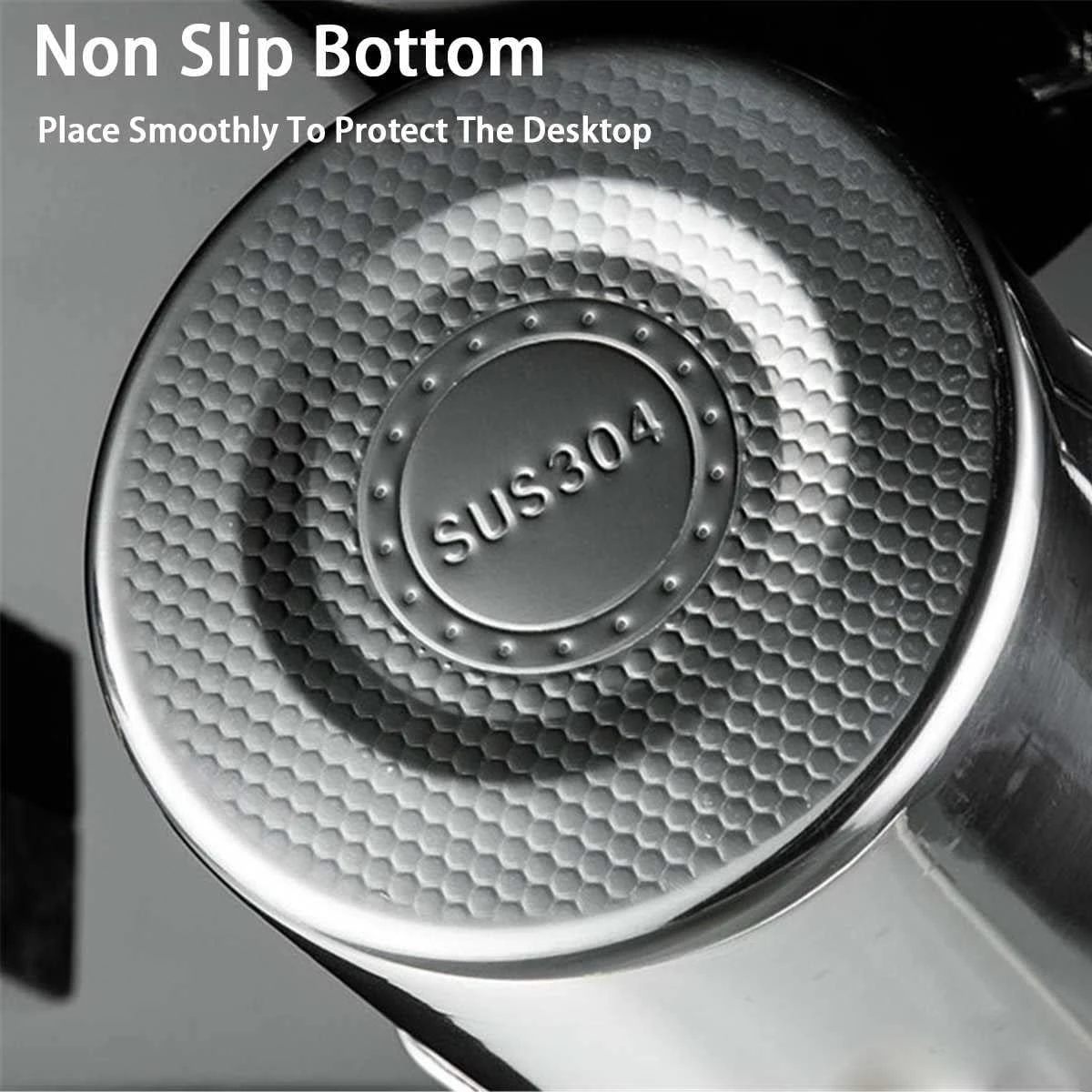 U-HOOME Stainless Steel Oil Filter Pot Oil Strainer, 1.8L Oil Storage Container