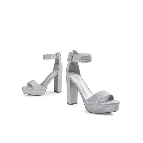 DREAM PAIRS Hi-lo womens heeled sandal