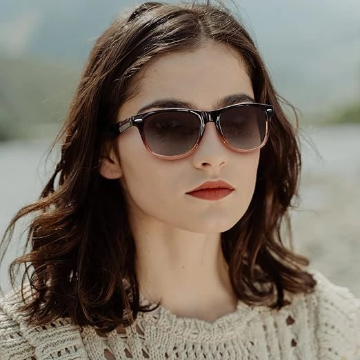 Joopin Square Sunglasses Polarized UV Protection Trendy Classic Sun Glasses Men 