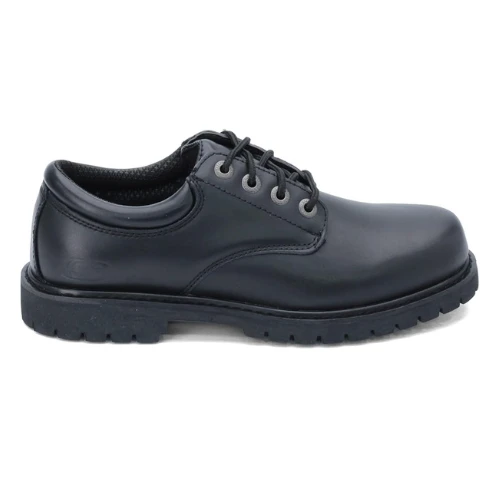 Skechers Work Cottonwood Elks Mens Black Shoes