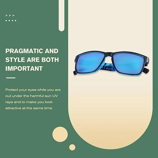 Gimdumasa Polarised Sunglasses Mens - Square Sun Glasses UV400 Protection Classi