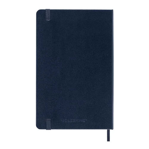 Moleskine - Classic Ruled Paper Notebook - Hard Cover and Elastic Closure Journa