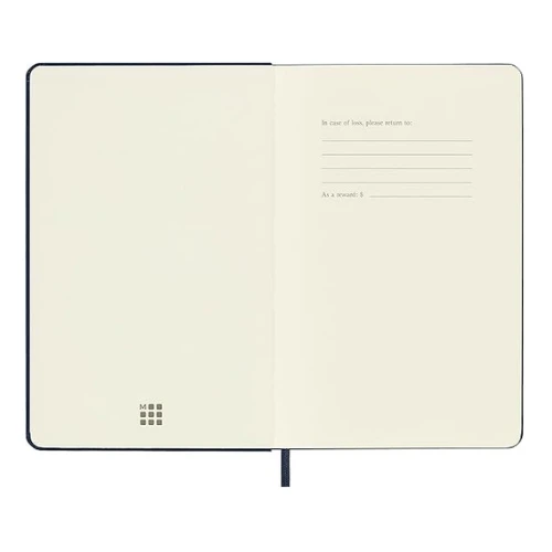 Moleskine - Classic Ruled Paper Notebook - Hard Cover and Elastic Closure Journa
