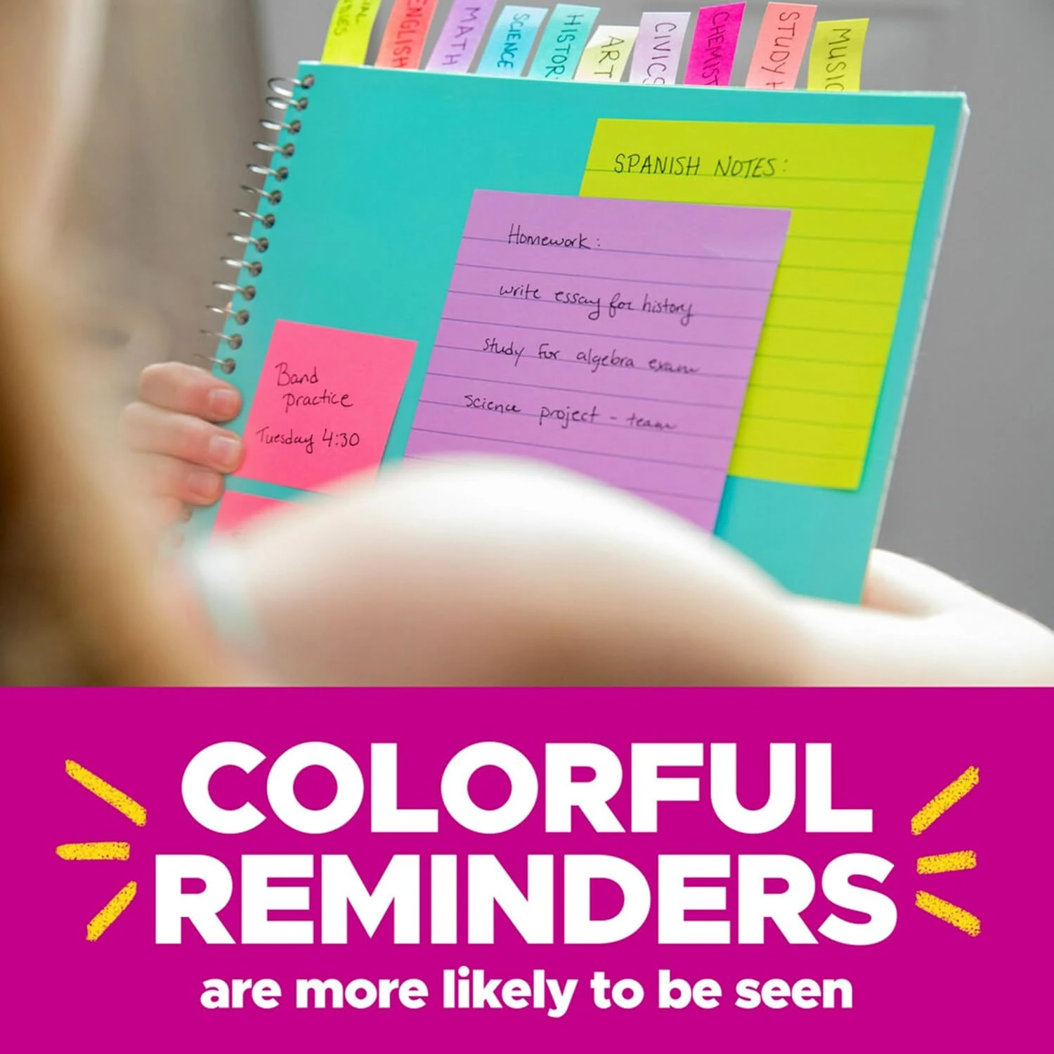 Post-it Notes Limited Edition Super Sticky Color Collection, 3x3 in, 15 Pads/Pac