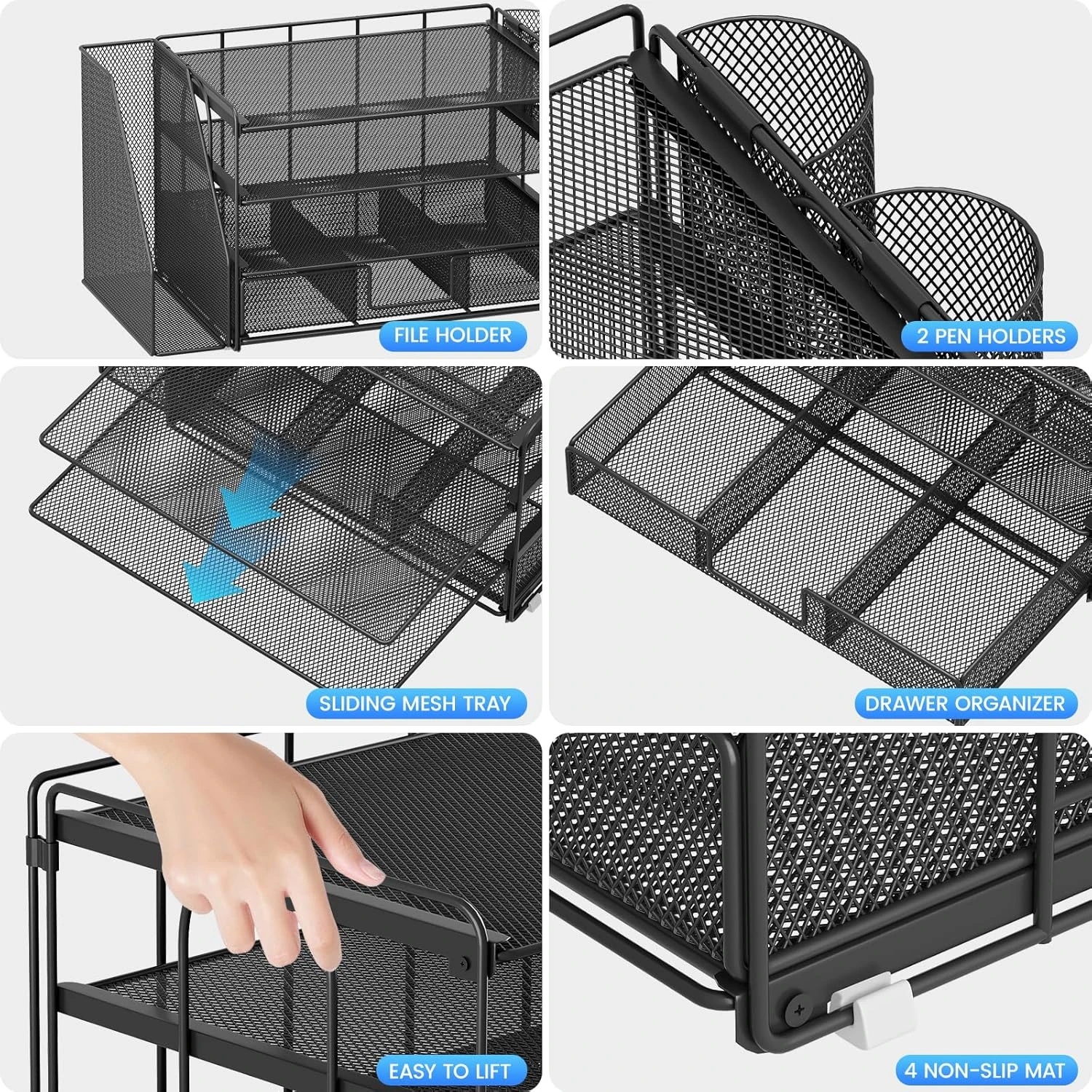 OPNICE Desk Organizers and Accessories, Desk Accessories & Workspace Organizers 