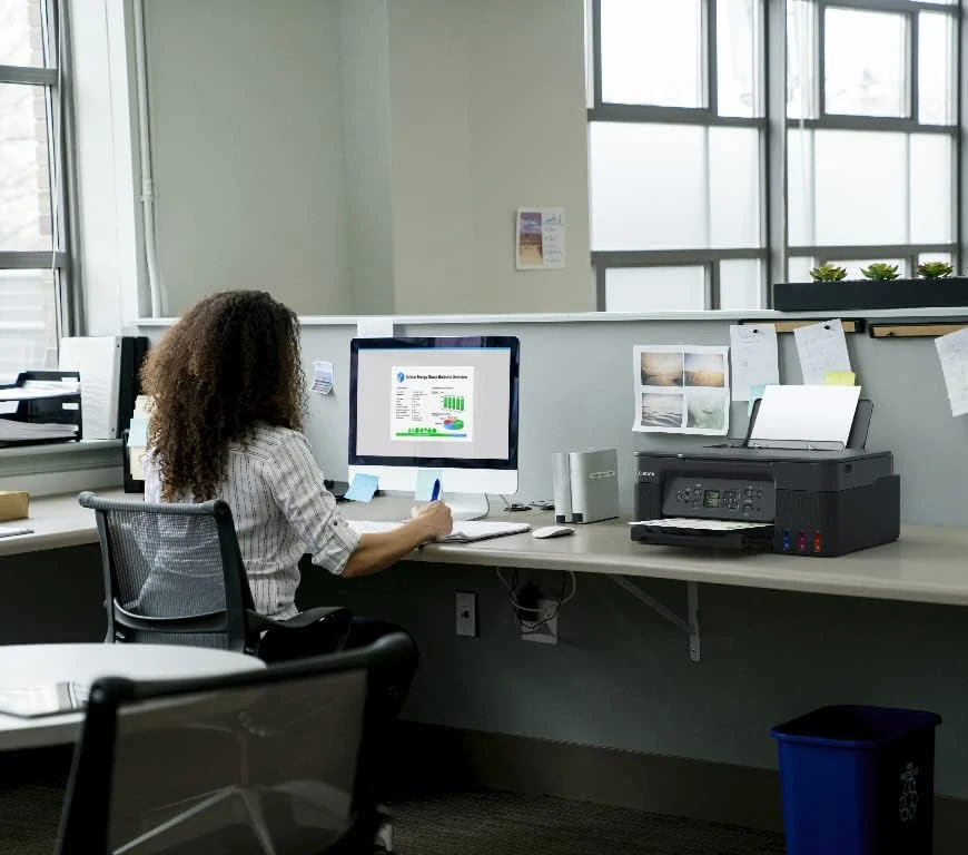 Canon PIXMA G3470 Wireless Colour 3-in-1 Refillable MegaTank Printer- Black - UA