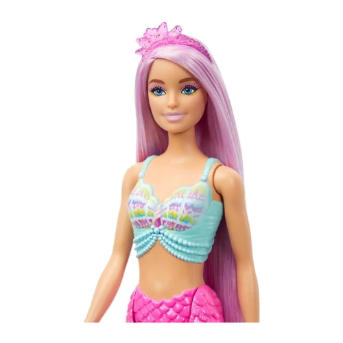 Barbie Mermaid Doll with 7-Inch-Long Fantasy Hair & Accessories for Styling Play