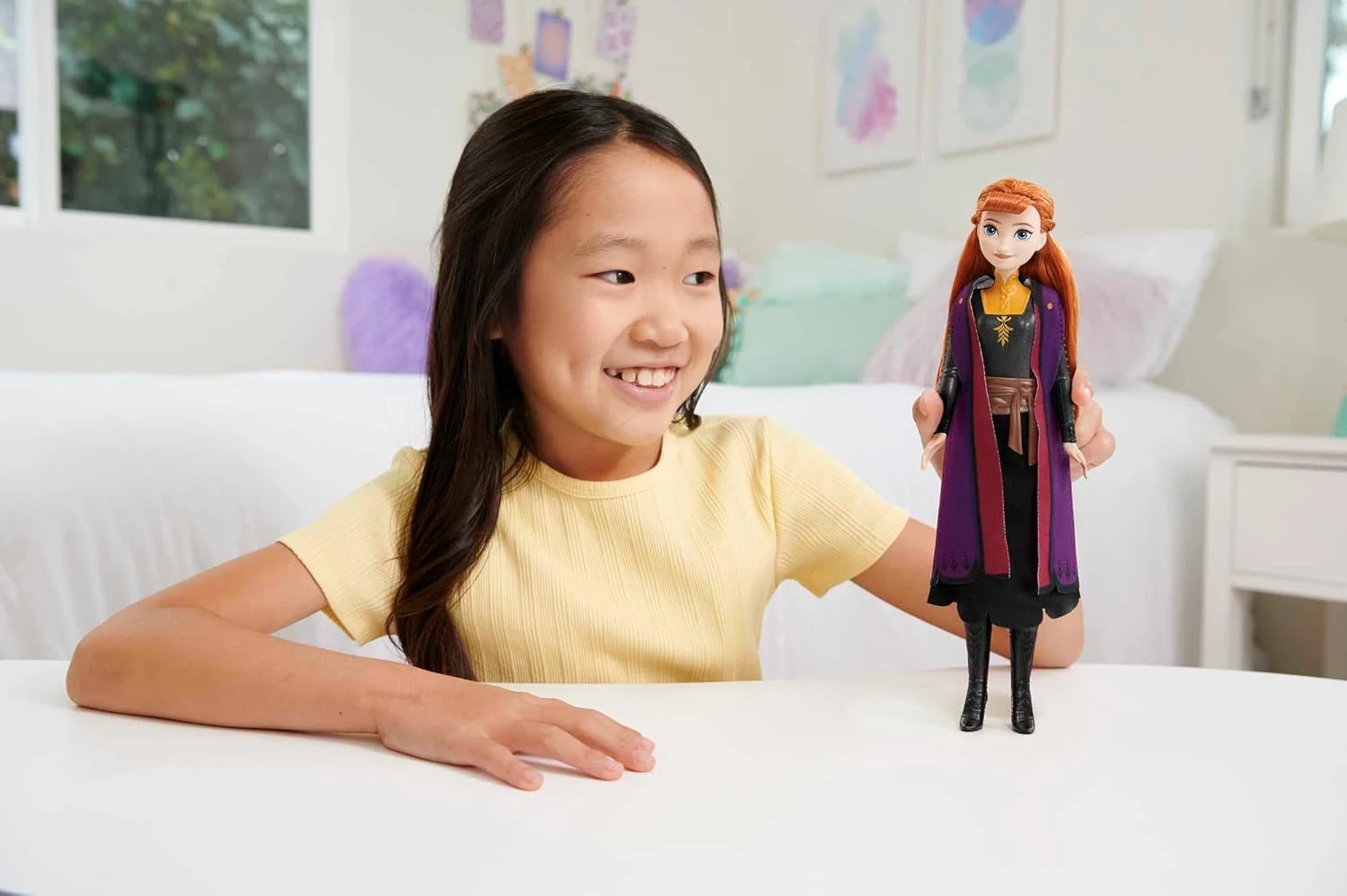 Disney Frozen Anna Fashion Doll and Accessory Toy Inspired by the Movie Disney F