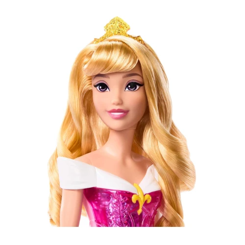 Disney Princess Toys, Aurora Sleeping Beauty Posable Fashion Doll with Sparkling