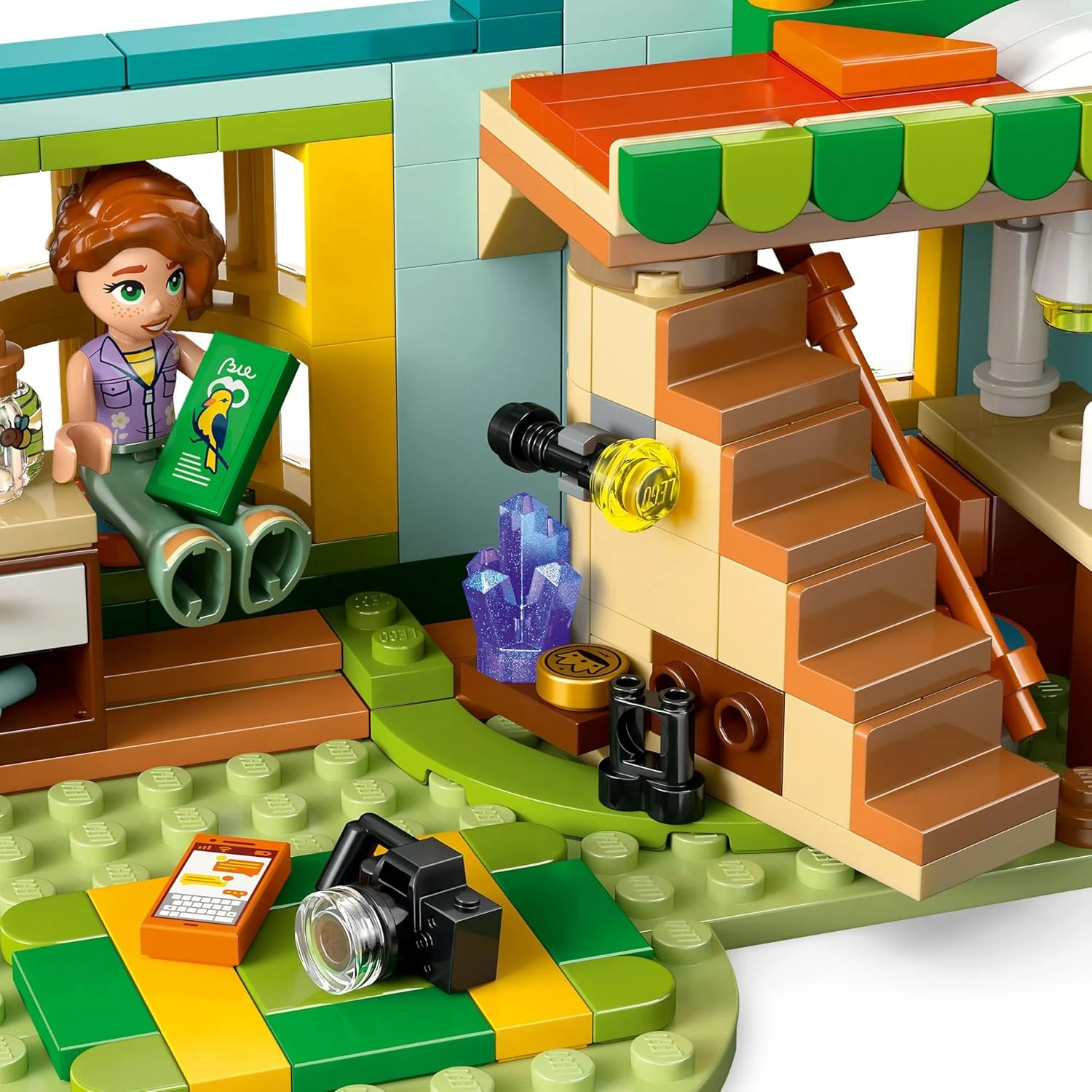LEGO Friends Autumn’s Room Pretend-Play Toy Building Set for Kids, Creative Fun 